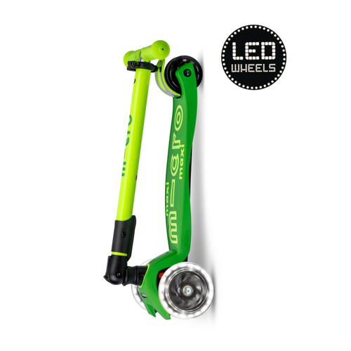Micro Maxi Micro inklapbaar LED geel groen Neon