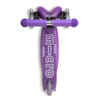 Trottinette Mini Micro Deluxe Fairy Glitter LED - trottinette enfant 3 roues - Violet
