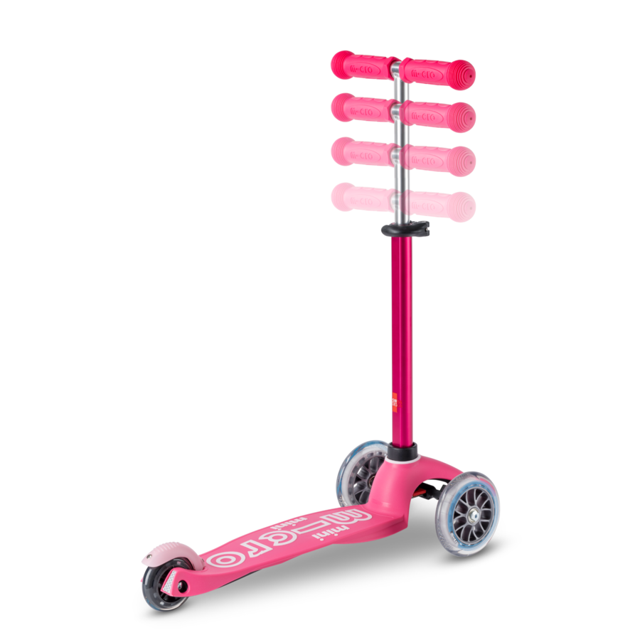 Trottinette Mini Micro Deluxe - trottinette enfant 3 roues - Rose