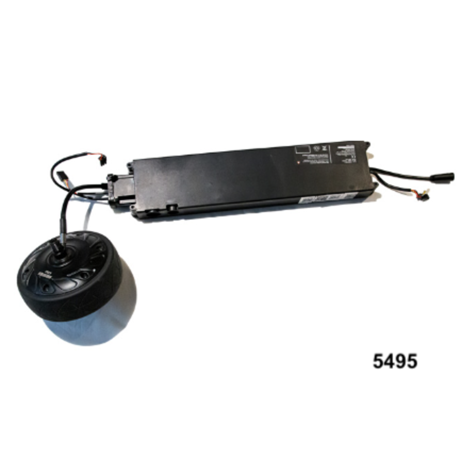 Batterij |accu + motorwiel Colibri M1 (5495)