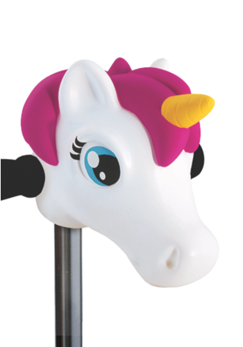 Scootaheadz Scootaheadz eenhoorn wit