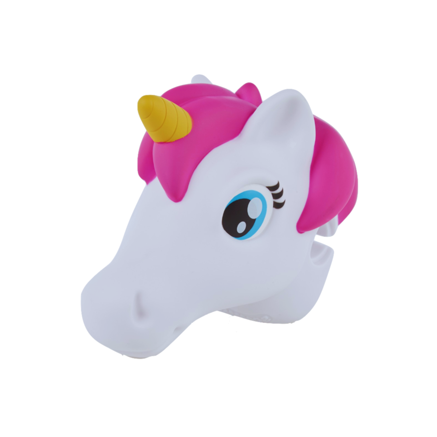Scootaheadz - accessoires de trottinette - stimule l'imagination - Licorne Blanc