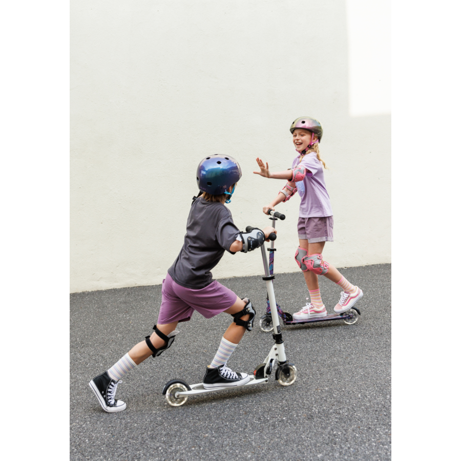 Micro Sprite Glow LED - trottinette pliable 2 roues - Blanc