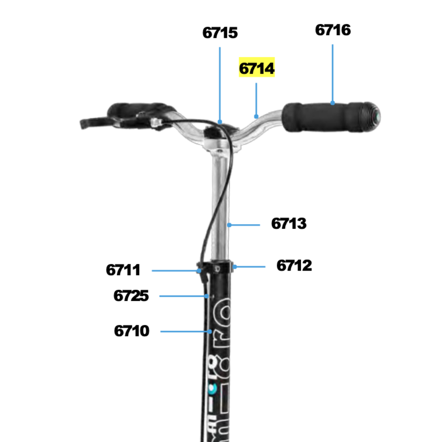Stuur Downtown (6714)