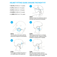 Casque Micro PC Deluxe - casque pour enfants - doublure en polaire lavable - bonne circulation de l'air - Rouge