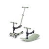 Micro Mini Micro 6in1 scooter Rock & Go LED - Olive green- multifunctional: rocker - ride-on - scooter - Green