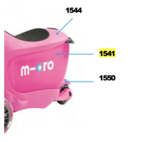 opbergbox Micro Mini2Go step - roze (1541)