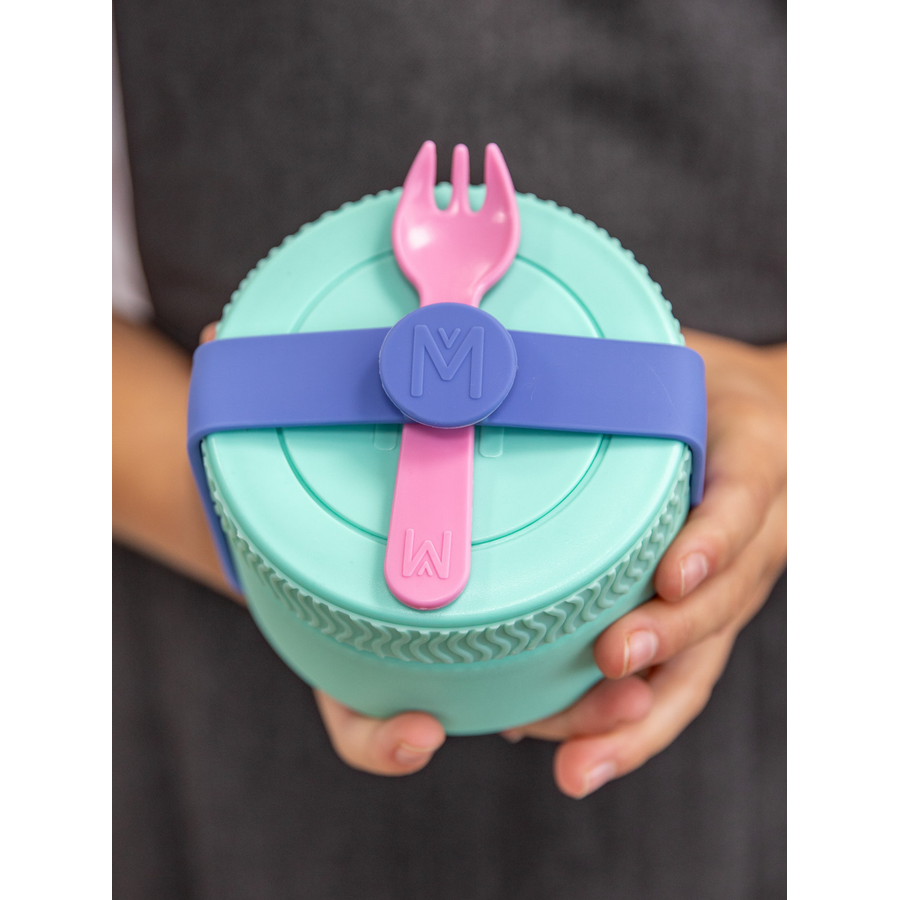 Mini jarre alimentaire isotherme  MontiiCo 200ml- pour collations chauds et froids - plusieurs couleurs