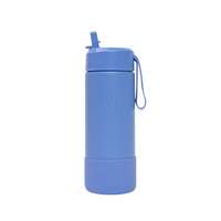 MontiiCo Thermo Drink Bottle Sipper – 475 ml – Stainless Steel – with carry strap, stainless steel straw and bumper – Fusion range