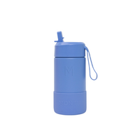 MontiiCo Thermo Drink Bottle Sipper – 350 ml – Stainless Steel – with carry strap, stainless steel straw and bumper – Fusion range