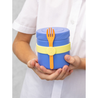 MontiiCo Bande de Couverts en Silicone - s’adapte parfaitement aux bocaux alimentaires MontiiCo et à la Bento 2