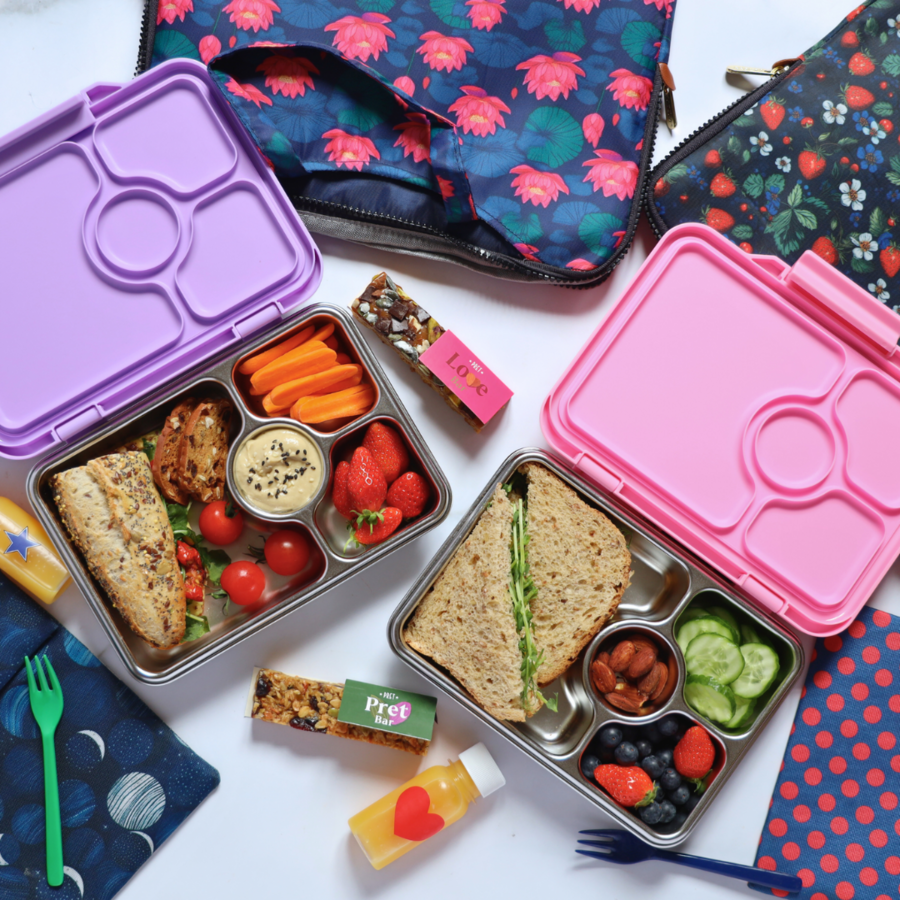 Yumbox Prêt Stainless steel - 4-sections - leakproof Bento lunch box - durable, food-safe materials