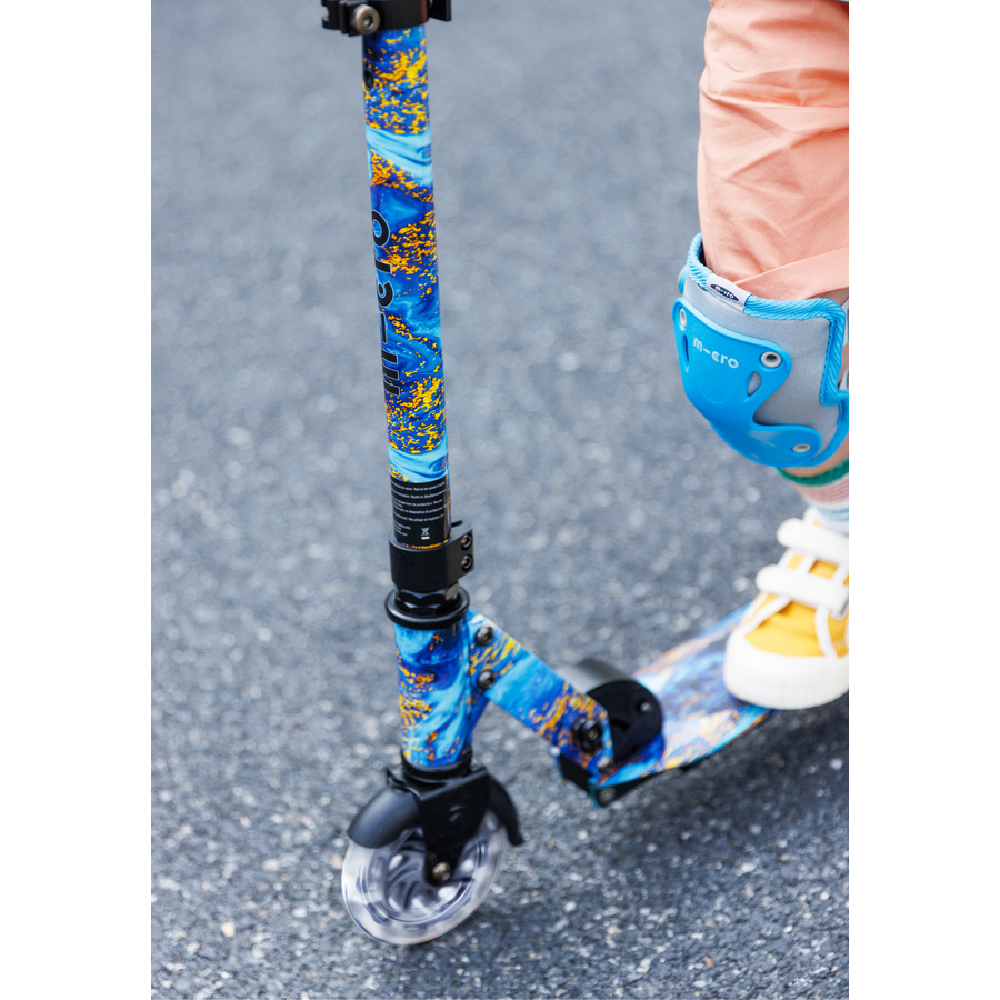 Micro Sprite LED - 2-wheel foldable scooter - Art Collection - Star night