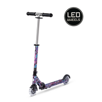 Micro Sprite LED - 2-wheel foldable scooter - Art Collection - Palm