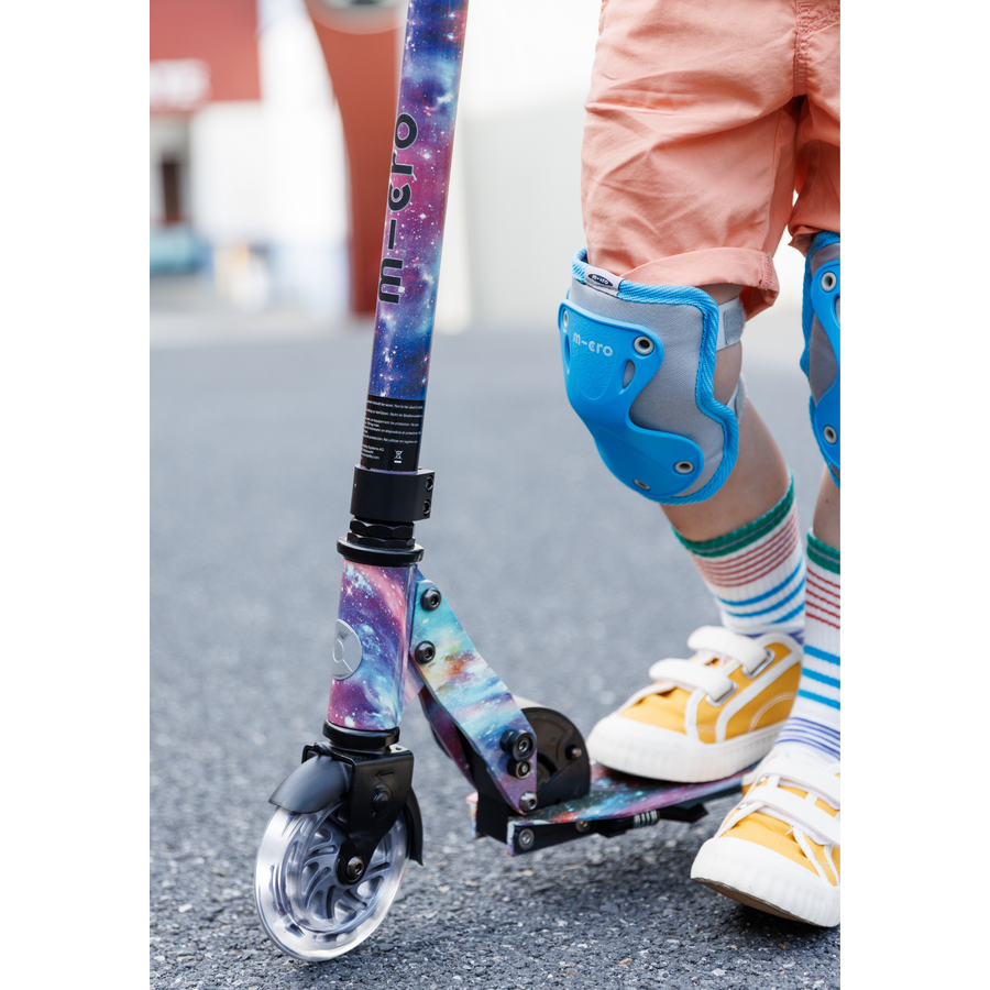 Micro Sprite LED - trottinette pliable 2 roues - Collection d'art - Palme