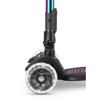 Trottinette Maxi Micro Deluxe pliable LED - trottinette enfant 3 roues - Violet Neochrome