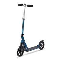 Micro Suspension - Trottinette pliable à deux roues - suspension avant et arrière - Bleu nuit