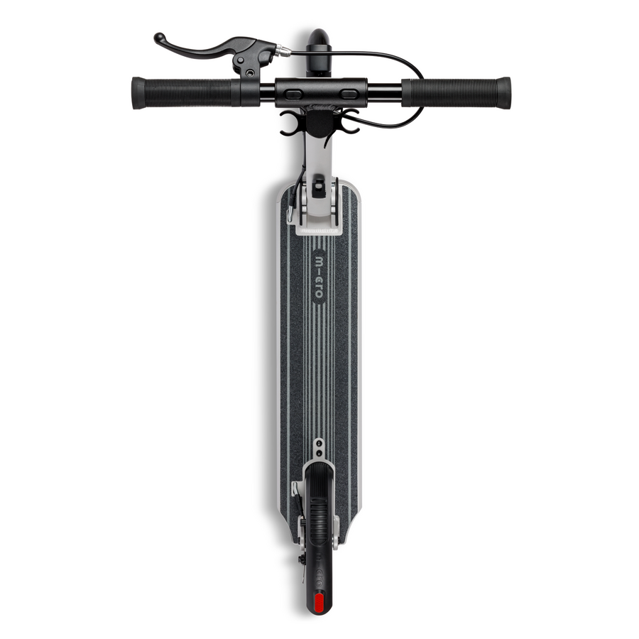 Micro Suburb Reloaded - 2-wheel foldable scooter - hand brake - front light - Grey