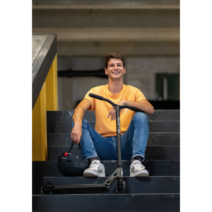 Micro Maverick - 2-wiel stunt kinderstep - lichtgewicht - limited edition - Grijs/Blauw