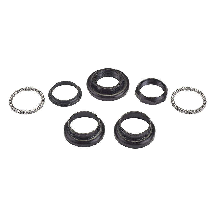 Balhoofdset incl. lagers  - zwart (4703)