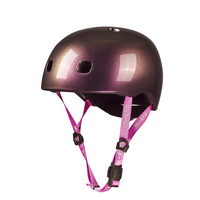 Micro PC helm Deluxe - kinderhelm - wasbare fleece voering - goede luchtcirculatie - Neochrome roze