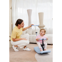 Mini Micro 6in1 scooter Rock & Go LED - multifunctional: rocker - ride-on - scooter - Ocean Slate blue