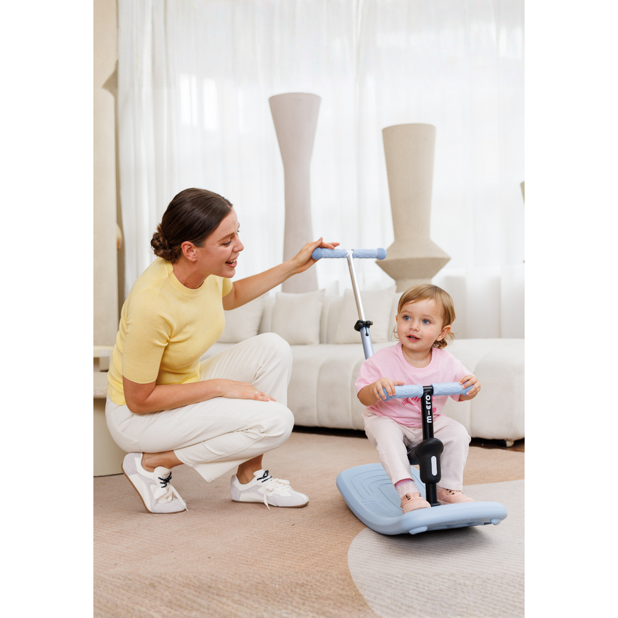 Mini Micro 6in1 scooter Rock & Go LED - multifunctional: rocker - ride-on - scooter - Ocean Slate blue