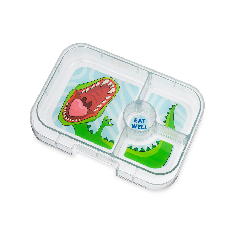 Yumbox Panino - Boîte à déjeuner étanche - Plateau individuel avec 4 compartiments (sans boîte extérieure)