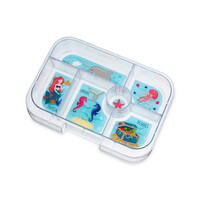 Yumbox Original - Boîte à déjeuner étanche - Plateau individuel avec 6 compartiments (sans boîte extérieure)