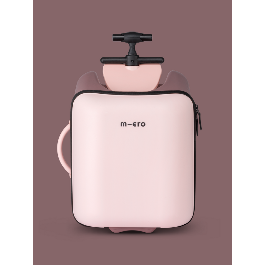 Micro Ride On Luggage Eazy Allrounder - Child seat trolley suitcase - Pink