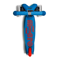 Trottinette Mini Micro Deluxe LED - trottinette enfant 3 roues - Neon Bleu/Rouge
