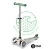 Micro Mini Micro scooter Deluxe ECO LED - 3-wheel children's scooter - Pistachio Green