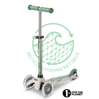 Trottinette Mini Micro Deluxe ECO LED - trottinette enfant 3 roues - Pistache Vert