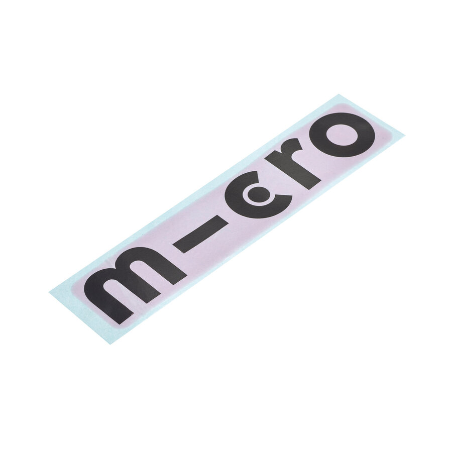 Autocollant avant trottinette Micro