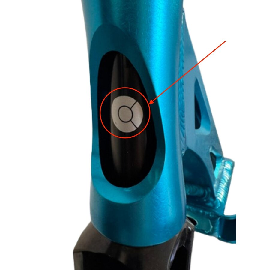 sticker logo Micro 2-wheel stunt scooter