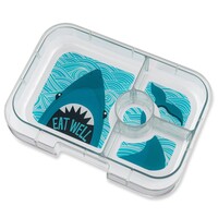 Yumbox Panino - Boîte à déjeuner étanche - Plateau individuel avec 4 compartiments (sans boîte extérieure)