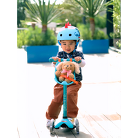 Scootaseatz doll seat for scooter aqua