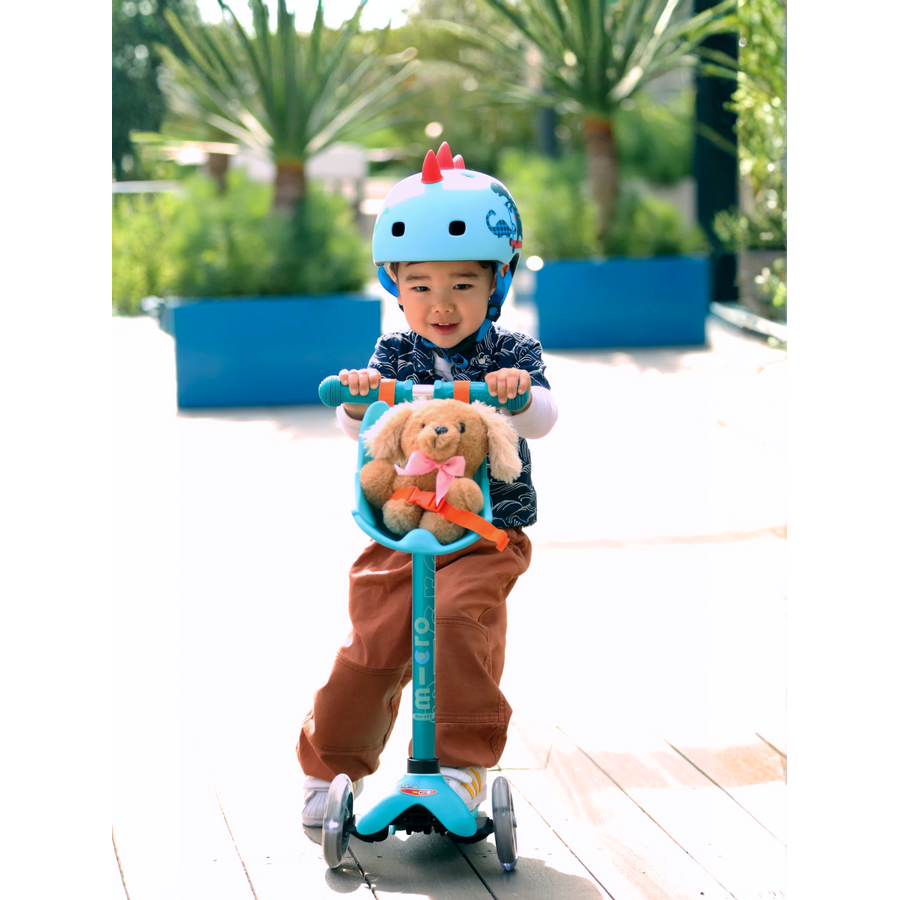 Scootaseatz doll seat for scooter aqua