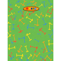 Mini Micro rugzak groen/oranje