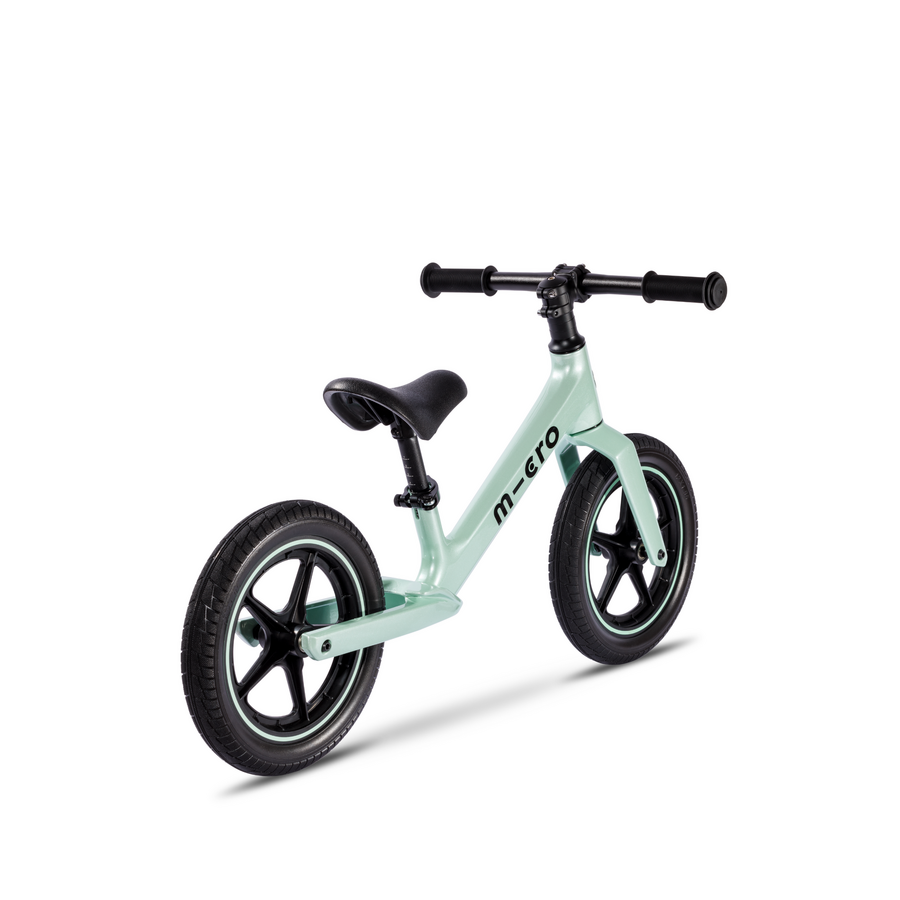 Micro loopfiets Ultra LED - lichtgewicht - verstelbaar zadel/stuur - magnesium frame - Jade Mint