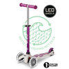 Micro Mini Micro step Deluxe ECO LED - 3-wiel kinderstep - Paars