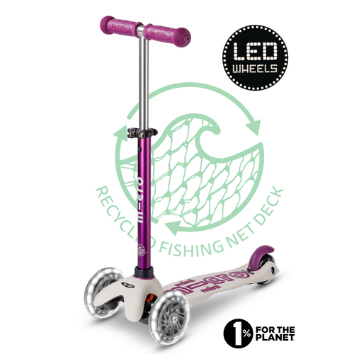 Micro Trottinette Mini Micro ECO LED Violet