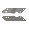 Micro Holder plates Micro Speed zilver(1679)