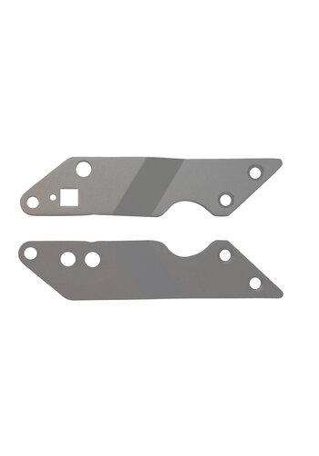 Micro Holder plates Speed zilver (1679)