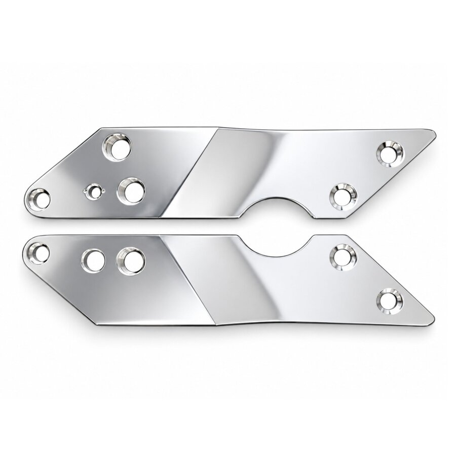 Holder plates Micro Speed zilver(1679)