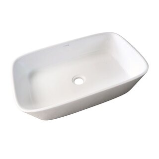 By Goof Waskom Tyco Solid Surface White Matt 54x34,5x12cm