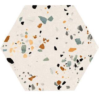 Prissmacer Cerámica Gobi Nude hexagon 20x24