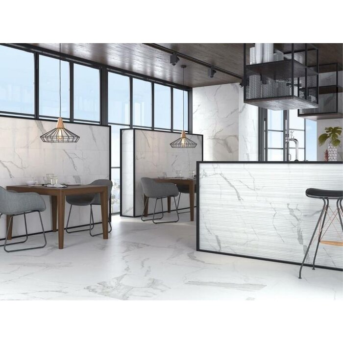 Cifre Cerámica Statuario mat 40x120 rett