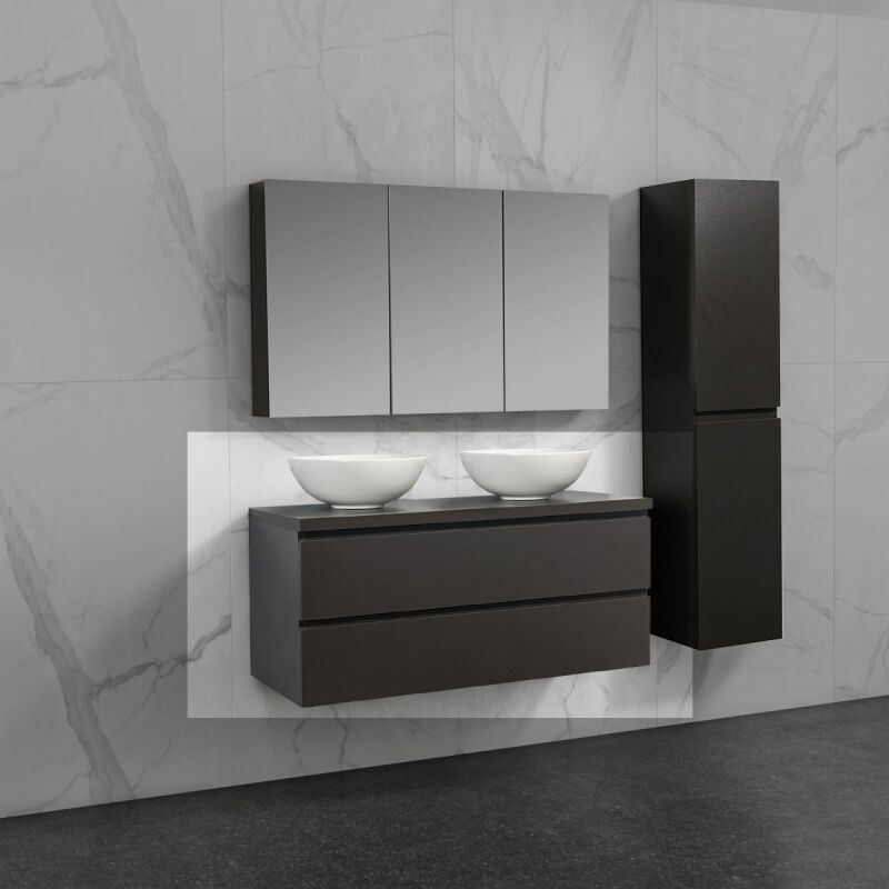 By Goof Lade organizer 32x11x6cm 3-vakken grijs