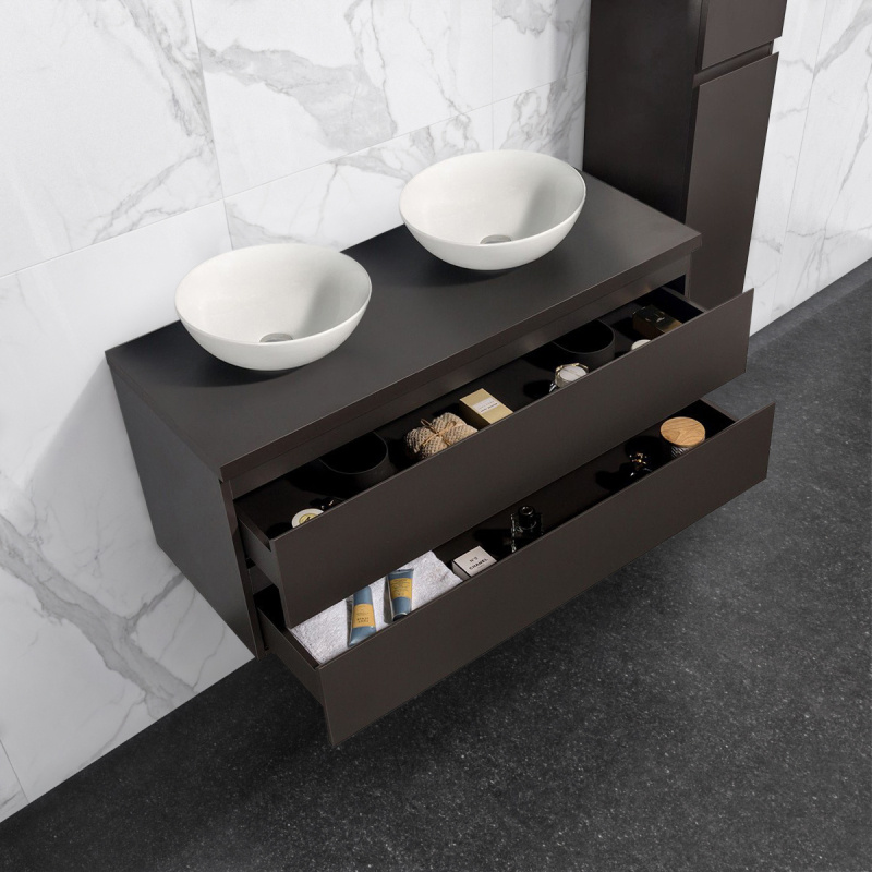 By Goof Lade organizer 32x11x6cm 3-vakken grijs